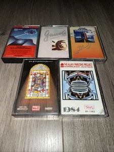 The Alan Parsons Project (5 Cassette Tape Lot) The Best Of, Gaudi, Ammonia Ave - Foto 1 di 4