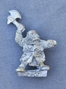 Citadel Warhammer Imperial Dwarf Warrior Gomrom Menukh Metal Miniature OOP - Bild 1 von 2