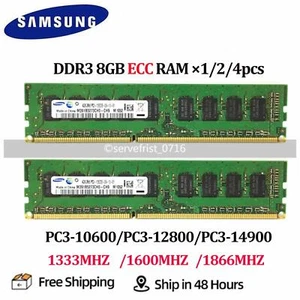 Samsung 8GB DDR3 1333 1600 1866 ECC Ungepufferter UDIMM Speicher für HP Z220 SFF - Bild 1 von 7