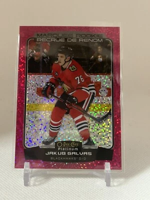 2022-23 O-Pee-Chee Platinum /299 Violet Pixels Jakub Galvas #253 - Image 1 of 2