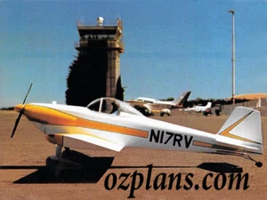 Furgoni RV-3 56" pollici WS STAMPATI MODELLI RC PIANI AEREI MODELLI - Foto 1 di 2
