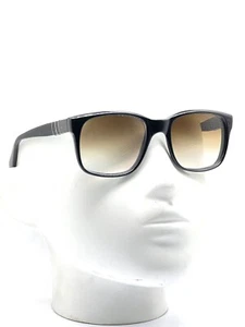 PERSOL 58150 PATENT RATTI Meflecto Vintage Sonnenbrille Herren Gestell Schwarz Acetat - Bild 1 von 13