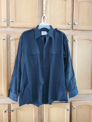 Camisa uniforme negra Elbeco Duty Plus Foto 1 de 3