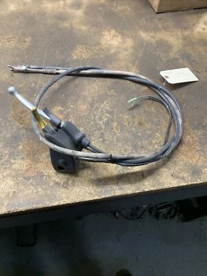 Percha de freno trasera Kawasaki Prairie 650 con cables  Foto 1 de 4