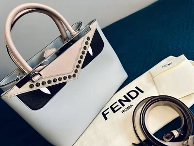 FENDI Petite 2Jours Monster  Tote Designer Handbag -  RARE Colourway - Image 1 of 4