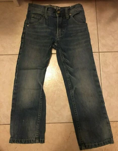 Boys LEE DUNGAREES Sure2Fit Skinny 5 Pocket, Adj. Waist Jeans, Sz 5 Regular - Picture 1 of 5