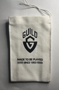 Guild Acoustic Guitars Accessory Draw Bag Pouch 5 in X 8 in - Picture 1 of 2