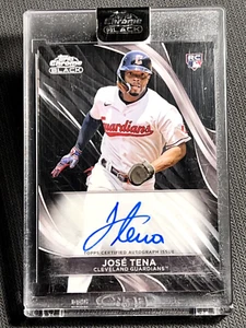 2024 Topps Chrome BLACK ROOKIE AUTO Jose Tena, item 1 - Picture 1 of 2