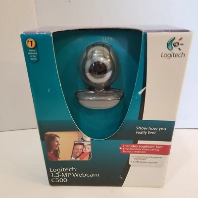 Logitech C500 1.3MP Webcam New - Image 1 of 4