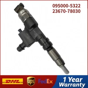 Common Rail Diesel Fuel Injector 095000-5322 23670-78030 for Hino DUTRO N04C - Picture 1 of 8