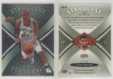 2008-09 Upper Deck First Edition Starquest Green Tim Duncan #SQ-8 HOF