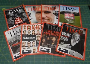 (Lot of 8) TIME Magazine, 2011-2012 Editions on the White House & 2012 Election - Picture 1 of 9