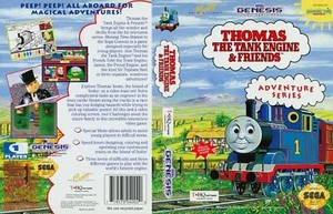 - Caja de repuesto Thomas Tank Engine Genesis MD estuche artístico solo inserto - Imagen 1 de 1