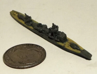 Pieza de juego de guerra naval Segunda Guerra Mundial destructor japonés IJN figura Foto 1 de 4