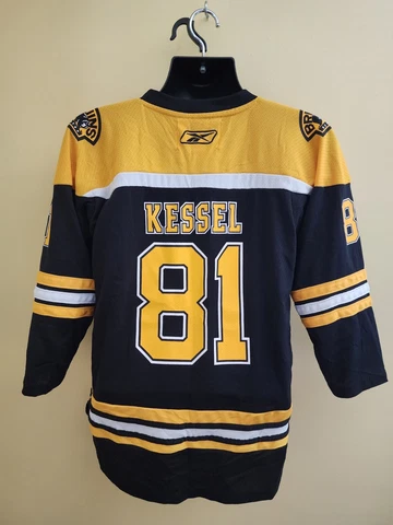Boston Bruins Phil KESSEL Reebok NHL Hockey Jersey Gently Used Youth L/XL Cover