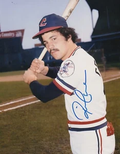 RICK CERONE INDIOS CLEVELAND ACCIÓN FIRMADO 8x10 - Imagen 1 de 1