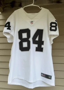 Nike Vapor Elite Las Vegas Raiders Antonio Brown Men’s White Jersey Size 52 - Picture 1 of 7