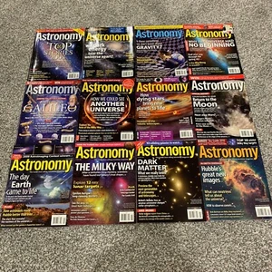 Astronomy Magazine Back Issues 12 Uncirculated Newsstand 2009 Dark Matter Hubble - Bild 1 von 1