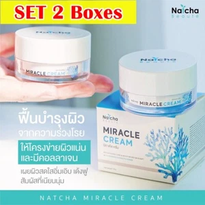 2X Natcha Miracle Cream Lightening Moisturizing Skin Radiant No Paraben 0.63 oz - Picture 1 of 16