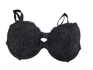Wonderbra Damen BH schwarz Spitze gepolstert | Größe 36D - Bild 1 von 7