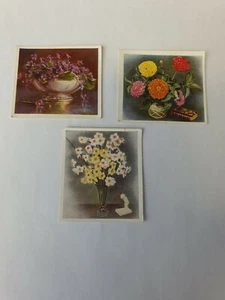 Godfrey Phillips - Flower Studies - Tobacco Cards - Lot of 3 -Free P&P - Vintage - Picture 1 of 7