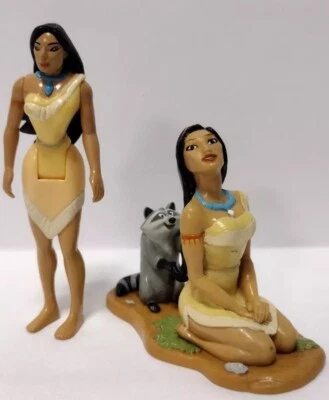 Lote de 2 juguetes vintage de Disney Pocahontas de Applause y McDonald’s Foto 1 de 4