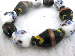 Alte Murano  Armband   Handarbeit Original   Venedig  Murano Dehnbar( MUSS HABEN - Bild 1 von 3