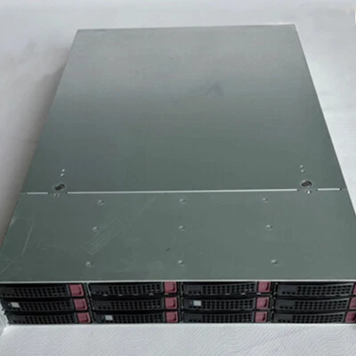 Supermicro H11SSW-NT Server /12X3.5"(4XNVME)/EPYC 7542 32Core/8X32G 3200MHz - Image 1 of 2