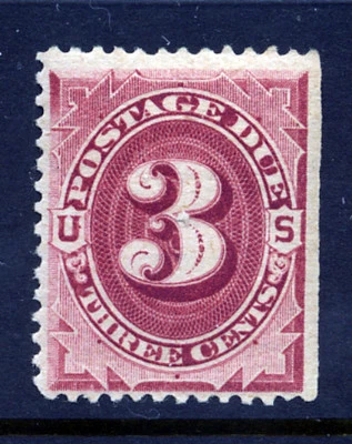 Bigjake: #J24, 3 cent Postage Due, MNH - Image 1 of 2