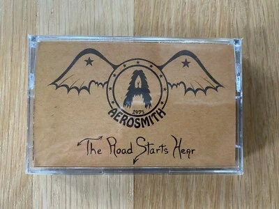 Aerosmith The Road Starts Hear Cassette RSD Black Friday 2021 New Sealed - Image 1 of 4