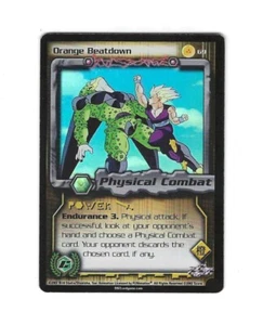 DBZ CCG Orange Beatdown Foil Unlimited 69 Dragon Ball Z Score TCG 2002 - Picture 1 of 2