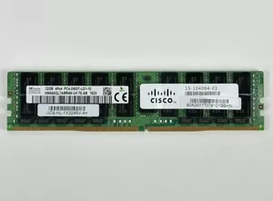 Cisco 1x 32GB 4Rx4 4DRx4 PC4-2400T-L ECC LRDIMM DDR4 RAM Memory UCS-MR-1X324RV-A - Picture 1 of 4