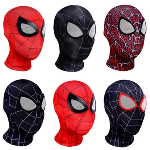 1:1 Adult Kid Amazing Spider-Man Mask Spiderman 3D Marvel Movie Super Hero Masks - Picture 1 of 23