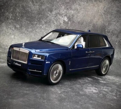 1/18 Rolls Royce Cullinan limited edition blue Diecast Fully-opened - Image 1 of 4