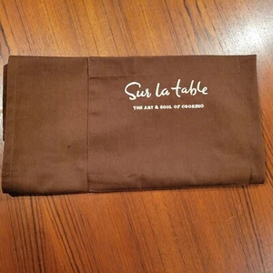 Sur la Table 👩🏻‍🍳Bistro-/Taillen-/Halbschürze 👩🏻‍🍳Mitarbeiterschürze - Braun - Bild 1 von 6