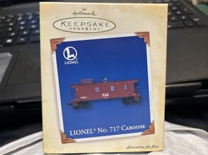 #MI - Hallmark Keepsake Ornament - Lionel No. 717 Caboose - NIB - Picture 1 of 4