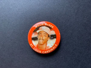 1984 Fun Foods Buttons Willie McGEE #33, St. Louis Cardinals - Bild 1 von 3