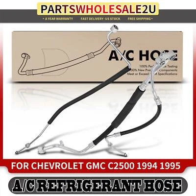 2x Suction & Discharge Assembly & Liquid Line for Chevy K2500 C2500 Suburban GMC - Image 1 of 4