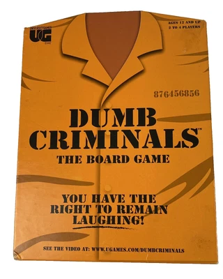 Dumb Criminals The Board Game You Have The Right To Remain Laughing - Image 1 of 4
