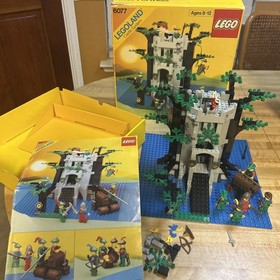 LEGO Castle: Forestmens River Fortress 6077 95% Comp W/ Manual Box Inserts READ