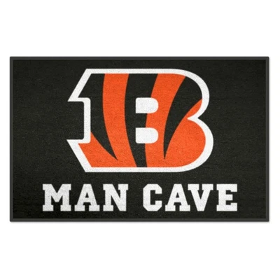 FANMATS 14285 NFL - Alfombra acento alfombra de arranque cueva de hombre Cincinnati Bengals - 19 pulgadas... Foto 1 de 4