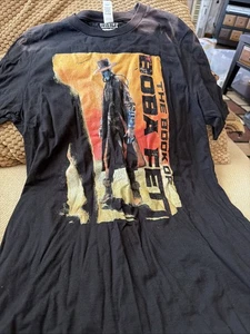 the book of boba fett Star Wars Black Med Unisex T-Shirt Lesen - Bild 1 von 5