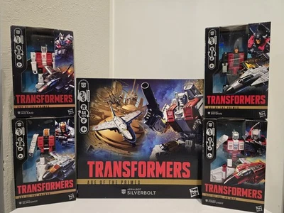 Transformers Age Of The Primes Aerialbots Superion Juego Completo Nuevo Precintado 5 piezas Foto 1 de 4