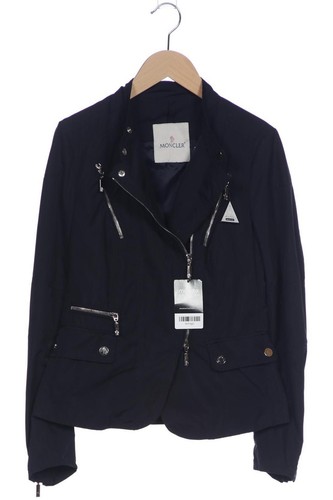Moncler giacca donna giacca anorak jacket cappotto corto taglia S blu navy #d5pu3tc