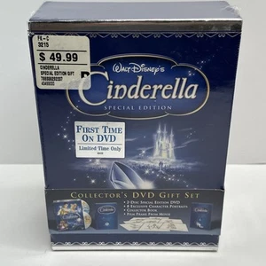 Walt Disney Cinderella Special Edition Collector’s DVD Gift Set Factory Sealed - Picture 1 of 8