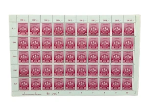 SA39g Germany DDR 1956 The Peace Event Warsaw-Berlin-Prague, full sheet. - Picture 1 of 1