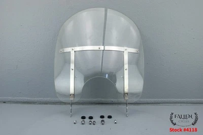 Harley Softail 2000 parabrisas conjunto cromo desmontable #4118 Foto 1 de 4