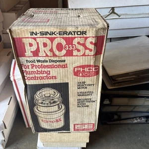InSinkErator Contractor 333 Contractor Series 3/4 HP Garbage PHCC NIB New ISE - Picture 1 of 4