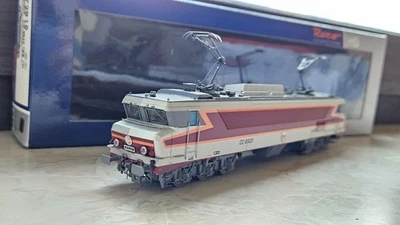 ROCO HO 72615 locomotive électrique Cc 6522 SNCF Livrée TEE Inox 1/87 Capitole . - Photo 1/4