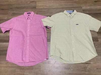 Lot Men Chaps Dover Arrow Button Up Shirts Large  - Image 1 of 3